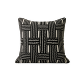 Monochrome Knit Cushion